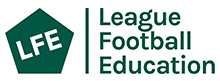 League Football Education LFE logo in green